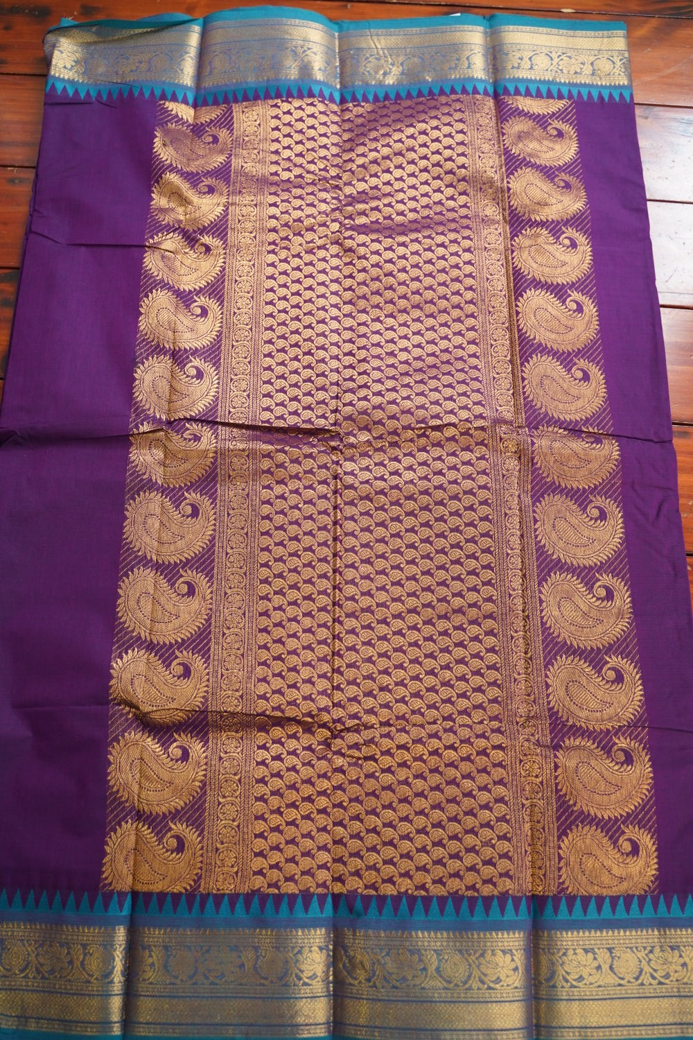 Chettinad handloom Cotton Saree PC15814