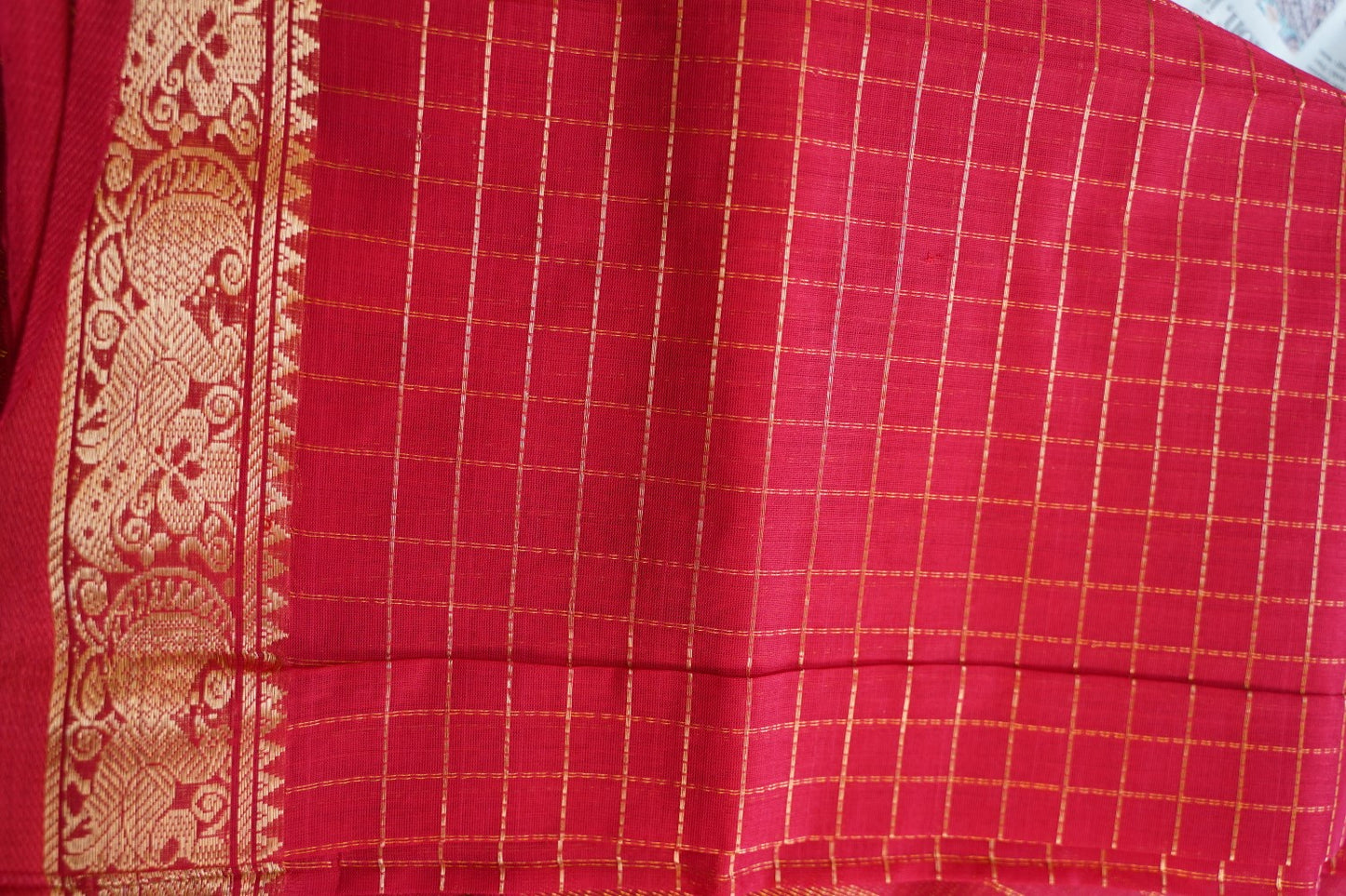 Kanchi Handloom Silk Cotton Saree PC17056