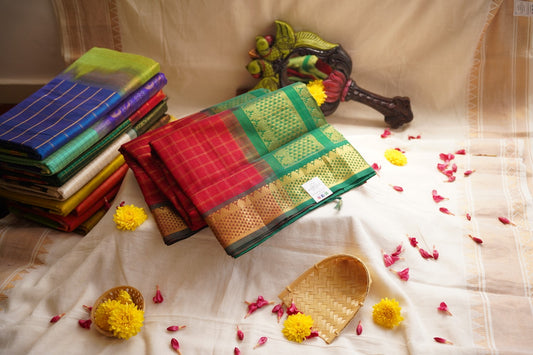 Kanchi  Handloom Silk Cotton  PC12350