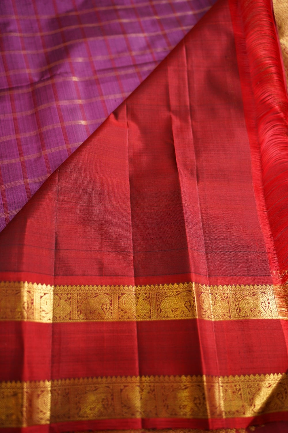 Pure Kanchi Silk Saree PC17843