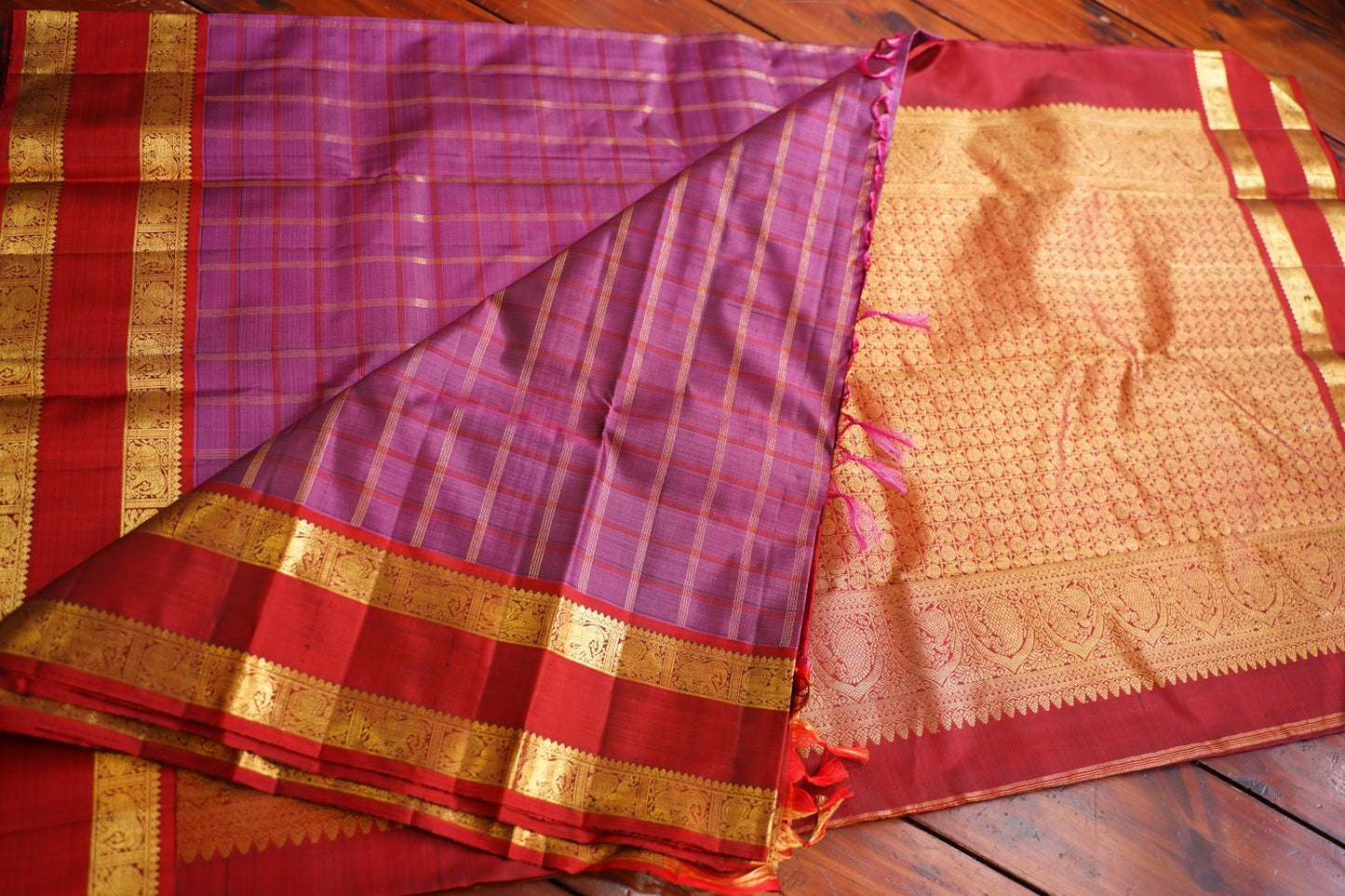 Pure Kanchi Silk Saree PC17843