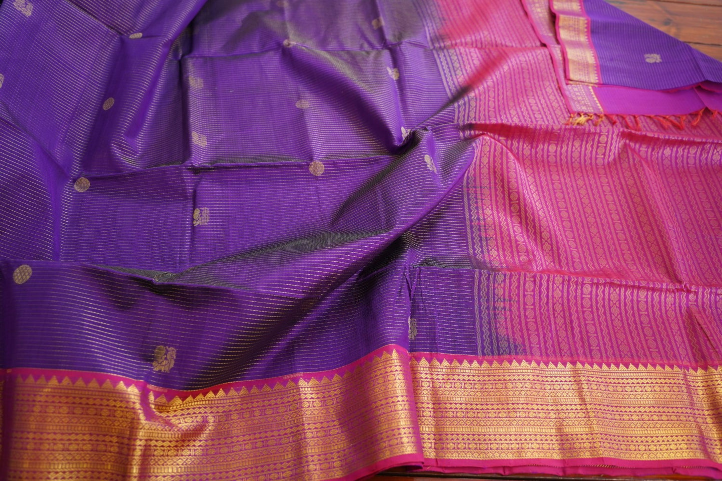 Kanchi Handloom Silk Cotton Saree PC17025