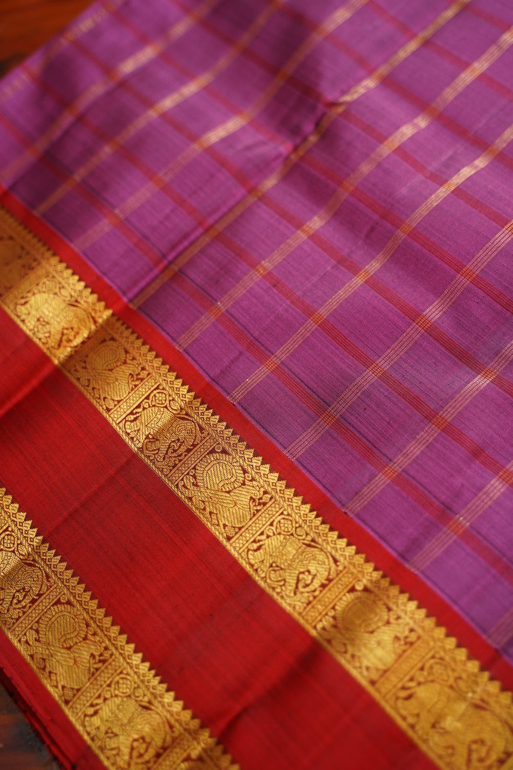Pure Kanchi Silk Saree PC17843