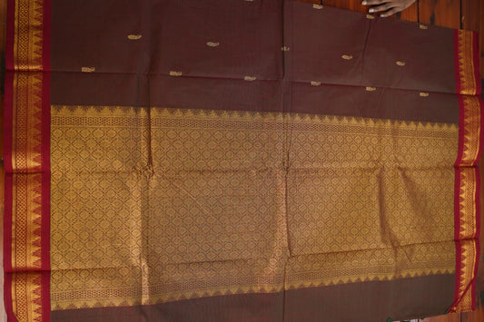 Chettinad handloom Cotton Saree PC15954