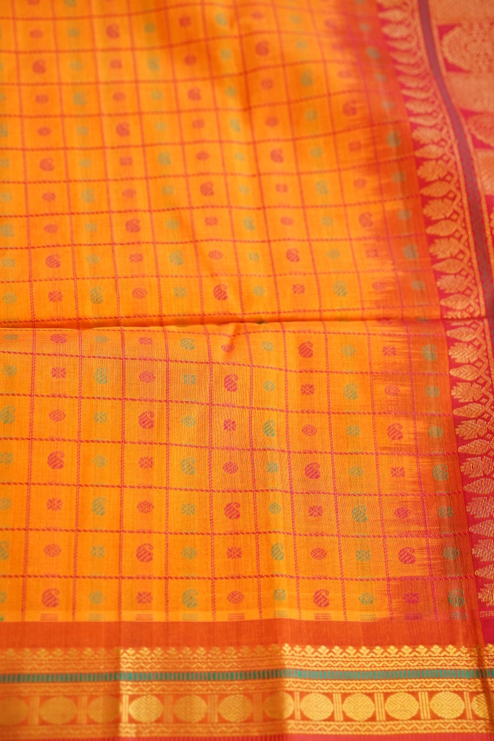 Kanchi Handloom Silk Cotton Saree PC17029