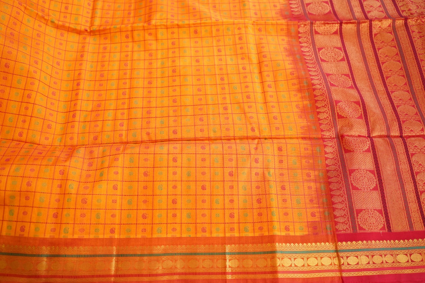Kanchi Handloom Silk Cotton Saree PC17029