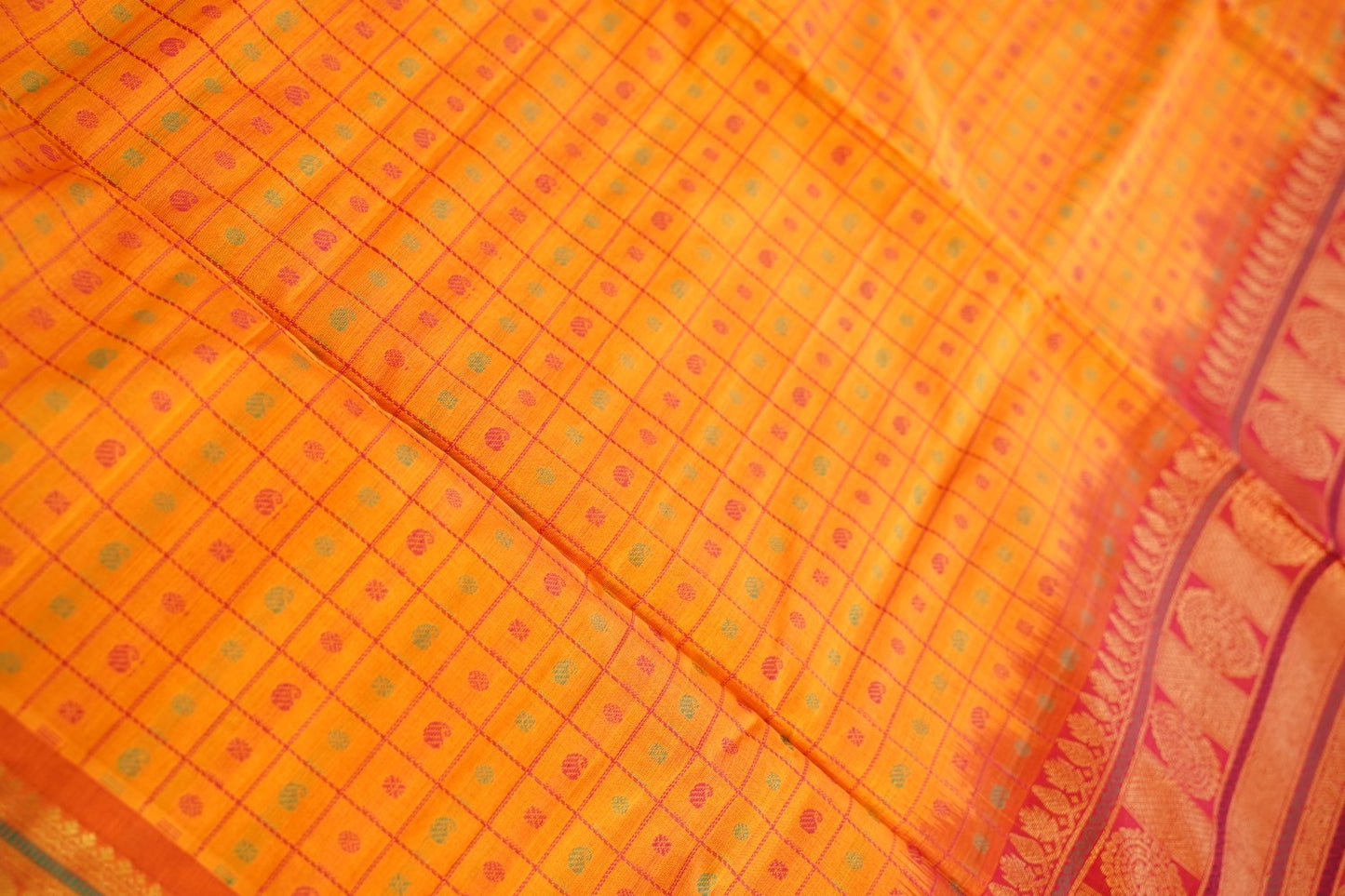 Kanchi Handloom Silk Cotton Saree PC17029
