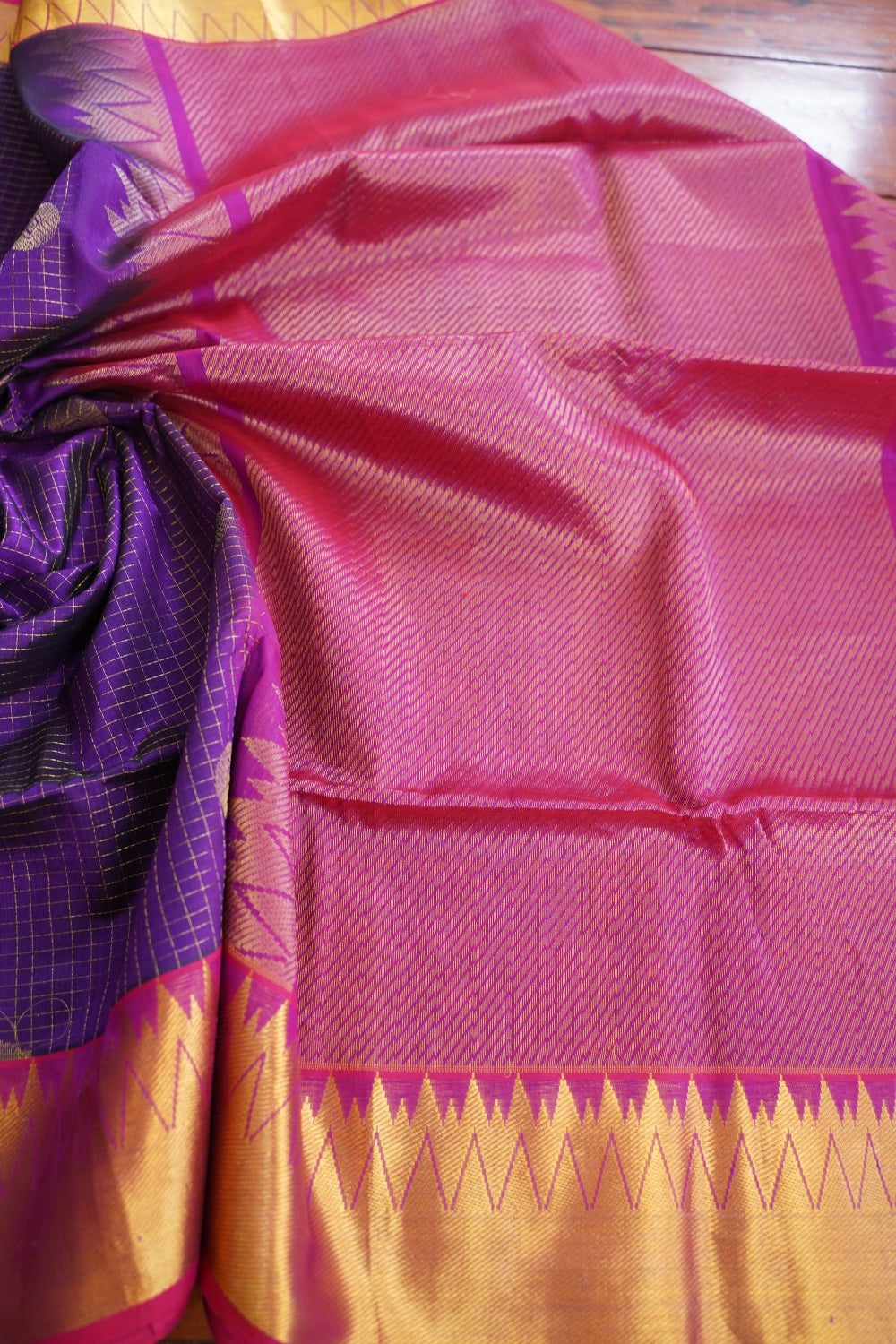 Kanchi Handloom Silk Cotton Saree PC17024