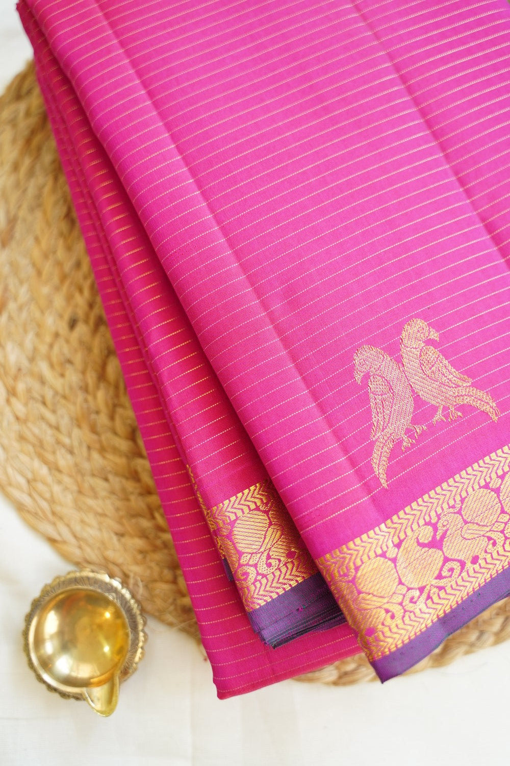 Pure Vairaoosi Kanchi Silk Saree -PC14236
