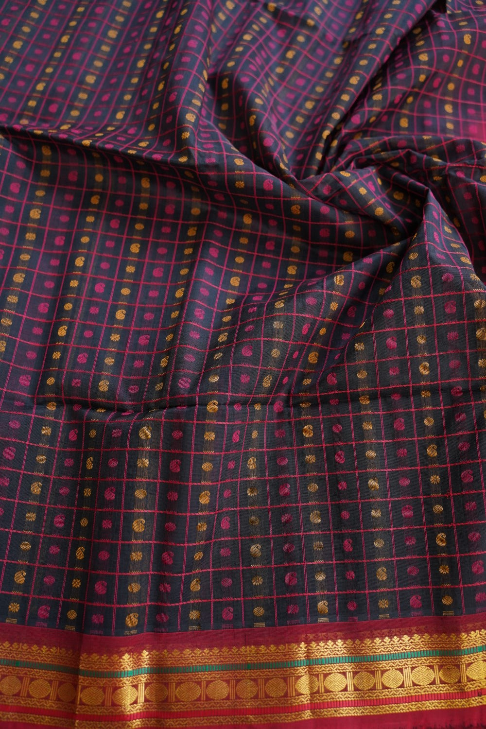 Kanchi Handloom Silk Cotton Saree PC17022