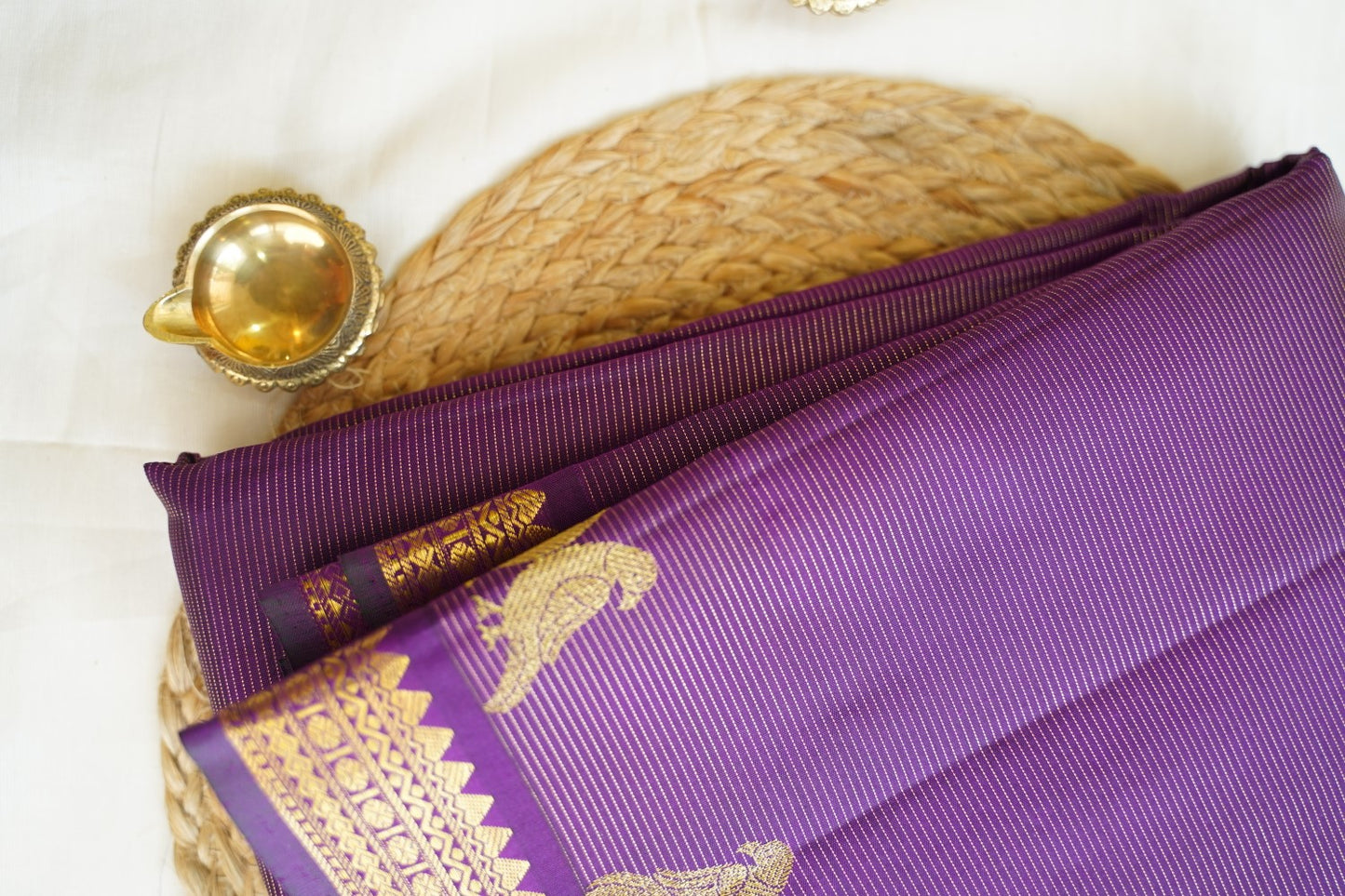Pure Vairaoosi Kanchi Silk Saree -PC14244