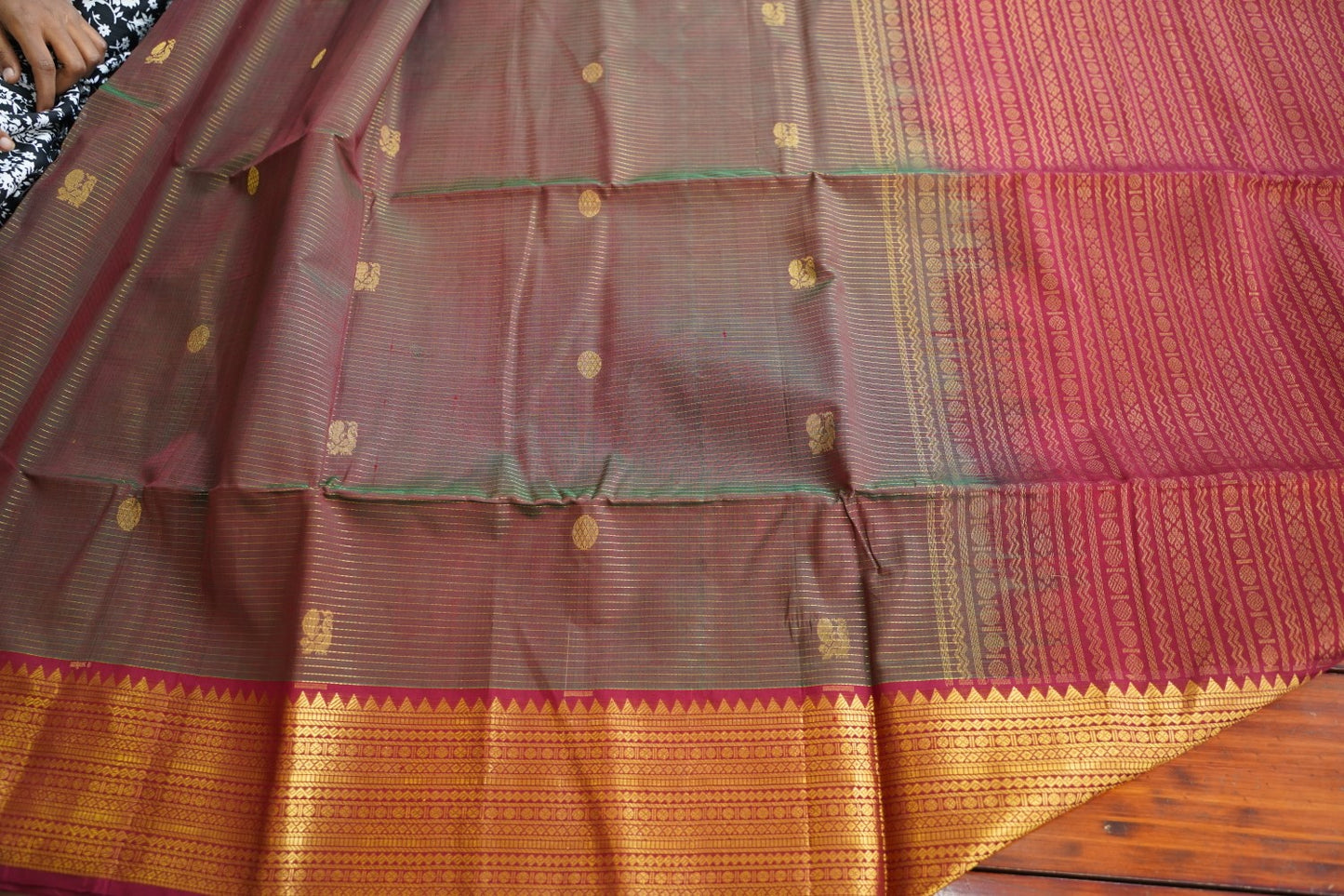 Kanchi Handloom Silk Cotton Saree PC17019