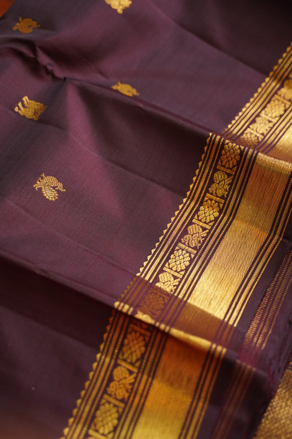 Pure Kanchi Silk Saree PC17844
