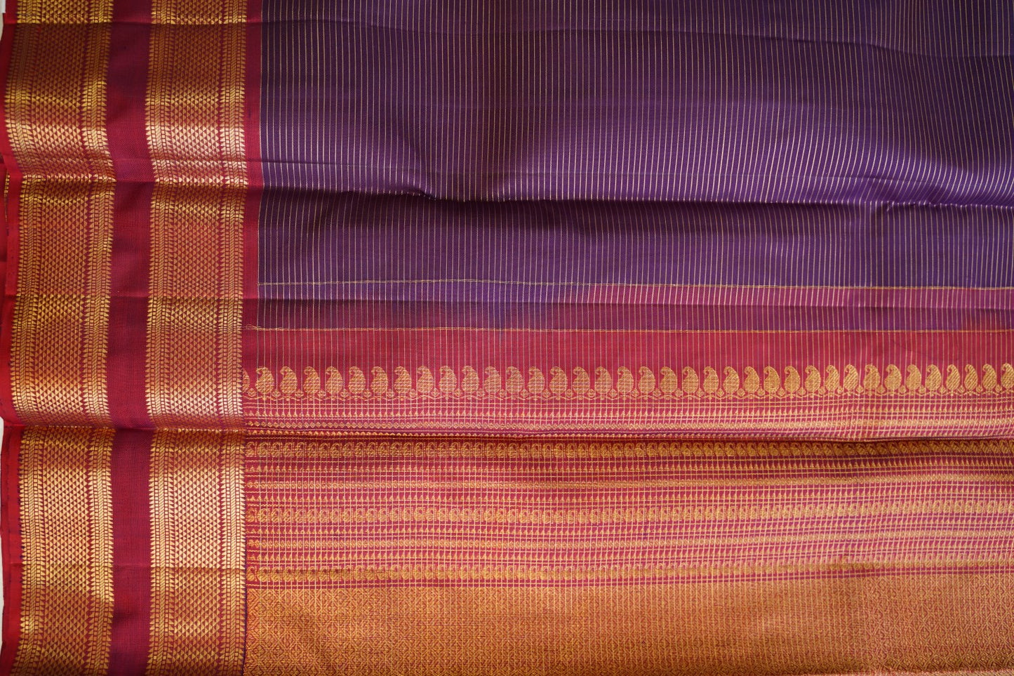 Pure Vairaoosi Kanchi Silk Saree -PC14232