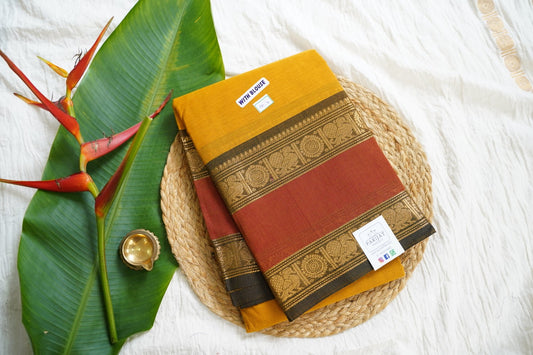 Chettinad handloom Cotton Saree PC15944