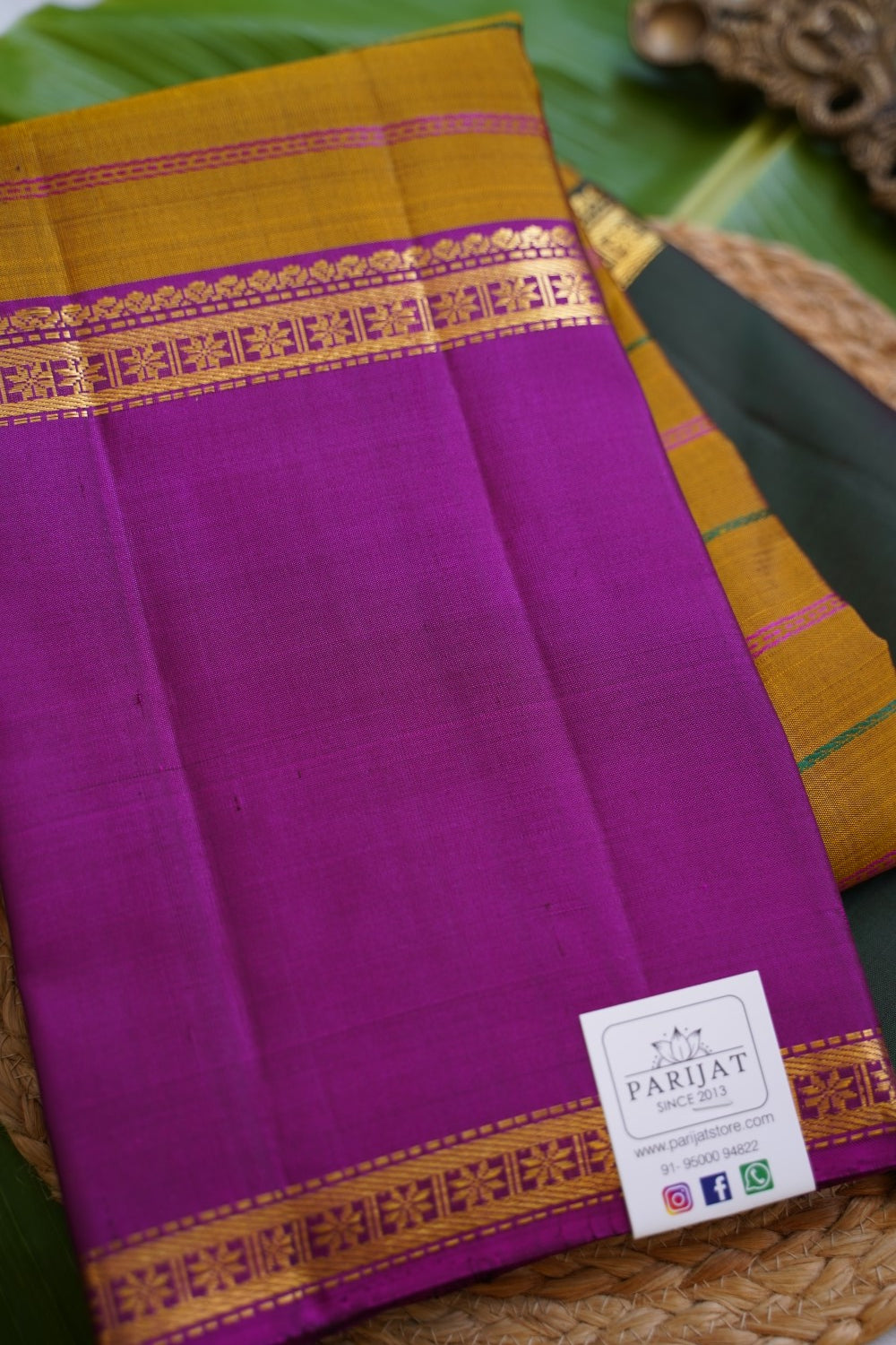 Pure Kanchi Silk Saree PC17875