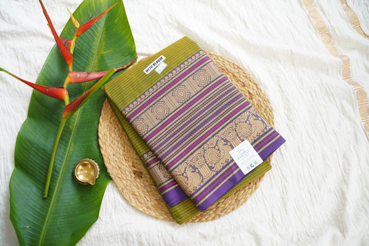 Chettinad handloom Cotton Saree PC15926