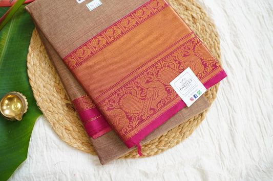 Chettinad handloom Cotton Saree PC15924
