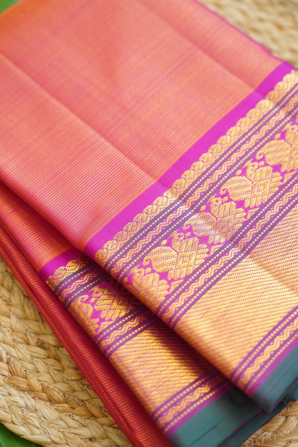 Pure vairaoosi Kanchi Silk Saree PC17876