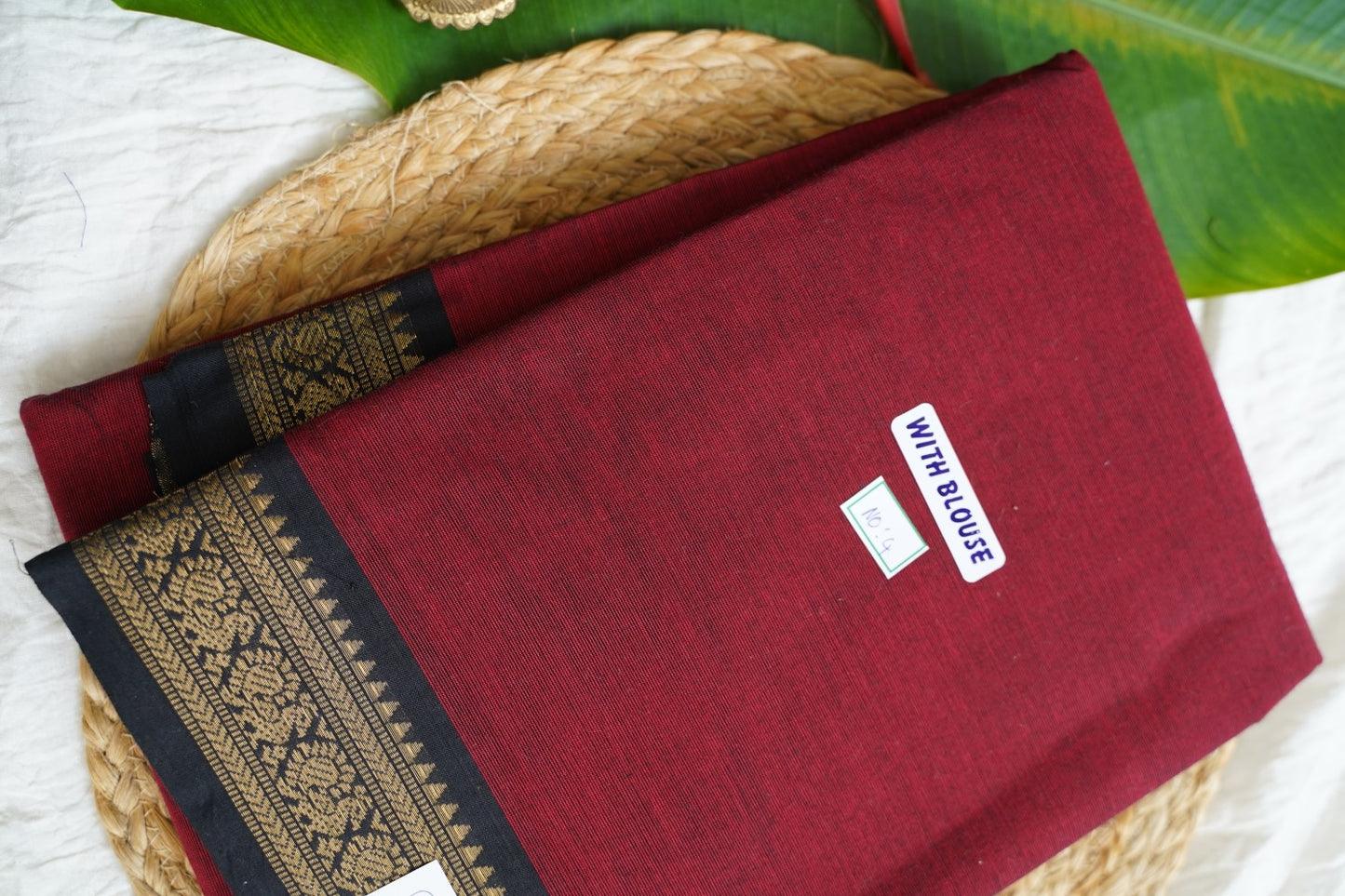 Chettinad handloom Cotton Saree PC15912