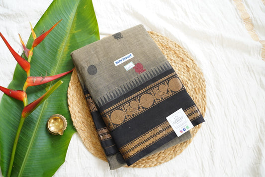 Chettinad handloom Cotton Saree PC15976