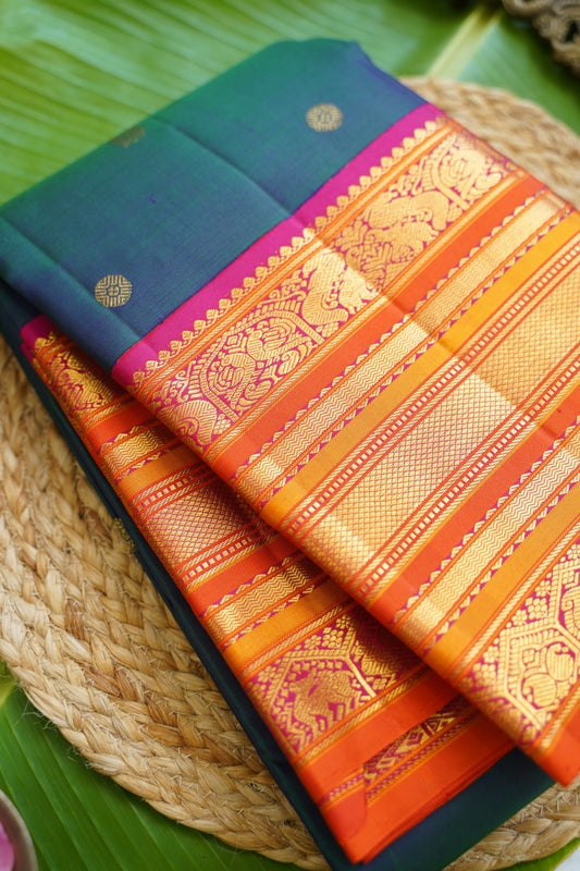 Pure Kanchi Silk Saree PC17856