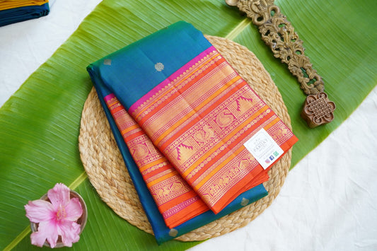 Pure Kanchi Silk Saree PC17858