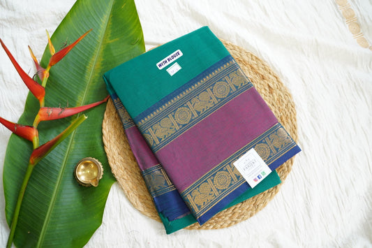 Chettinad handloom Cotton Saree PC15902
