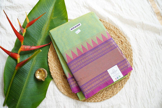 Chettinad handloom Cotton Saree PC15895