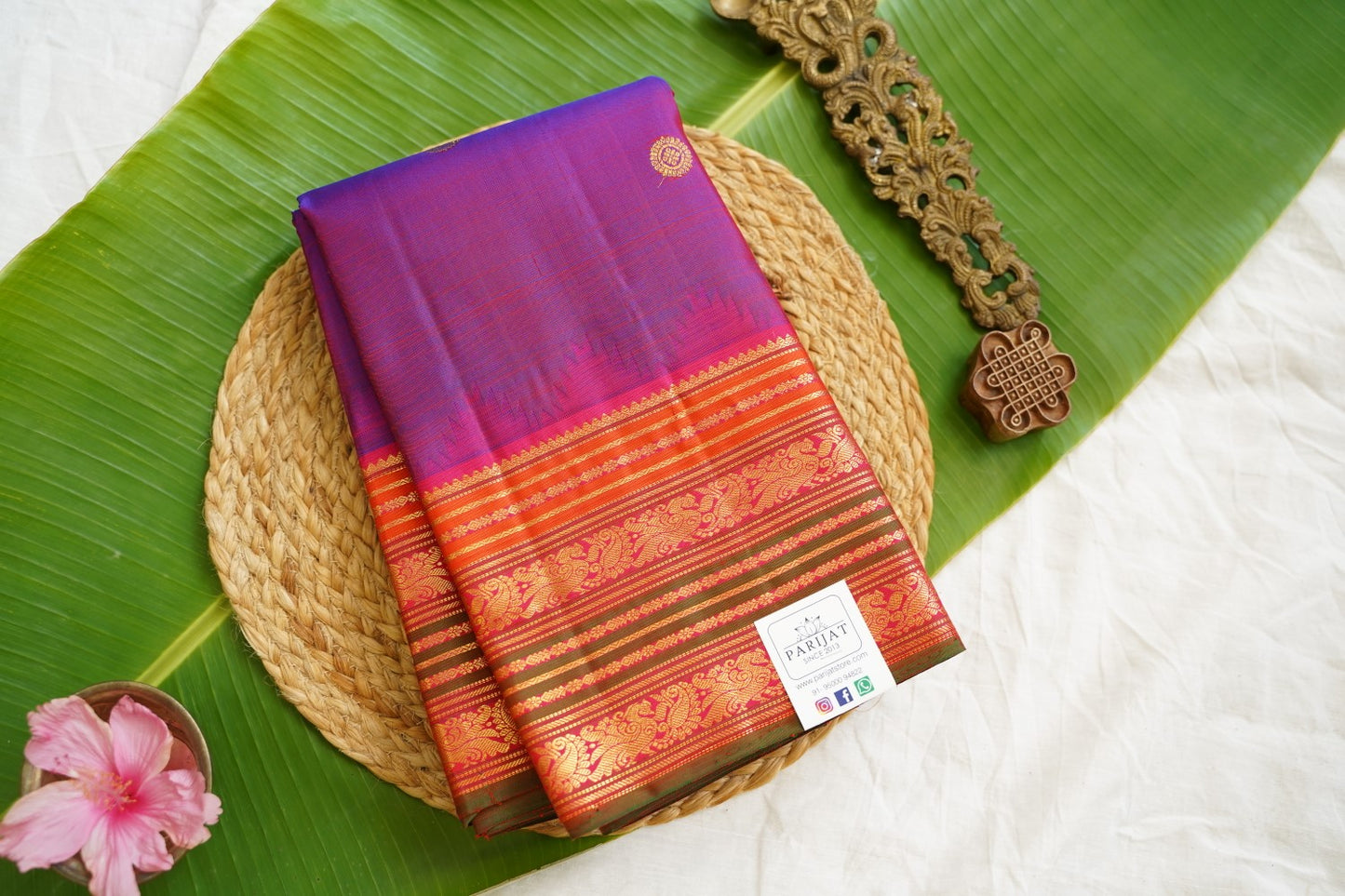 Pure Kanchi Silk Saree PC17857