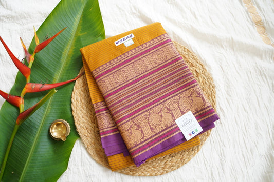 Chettinad handloom Cotton Saree PC15919