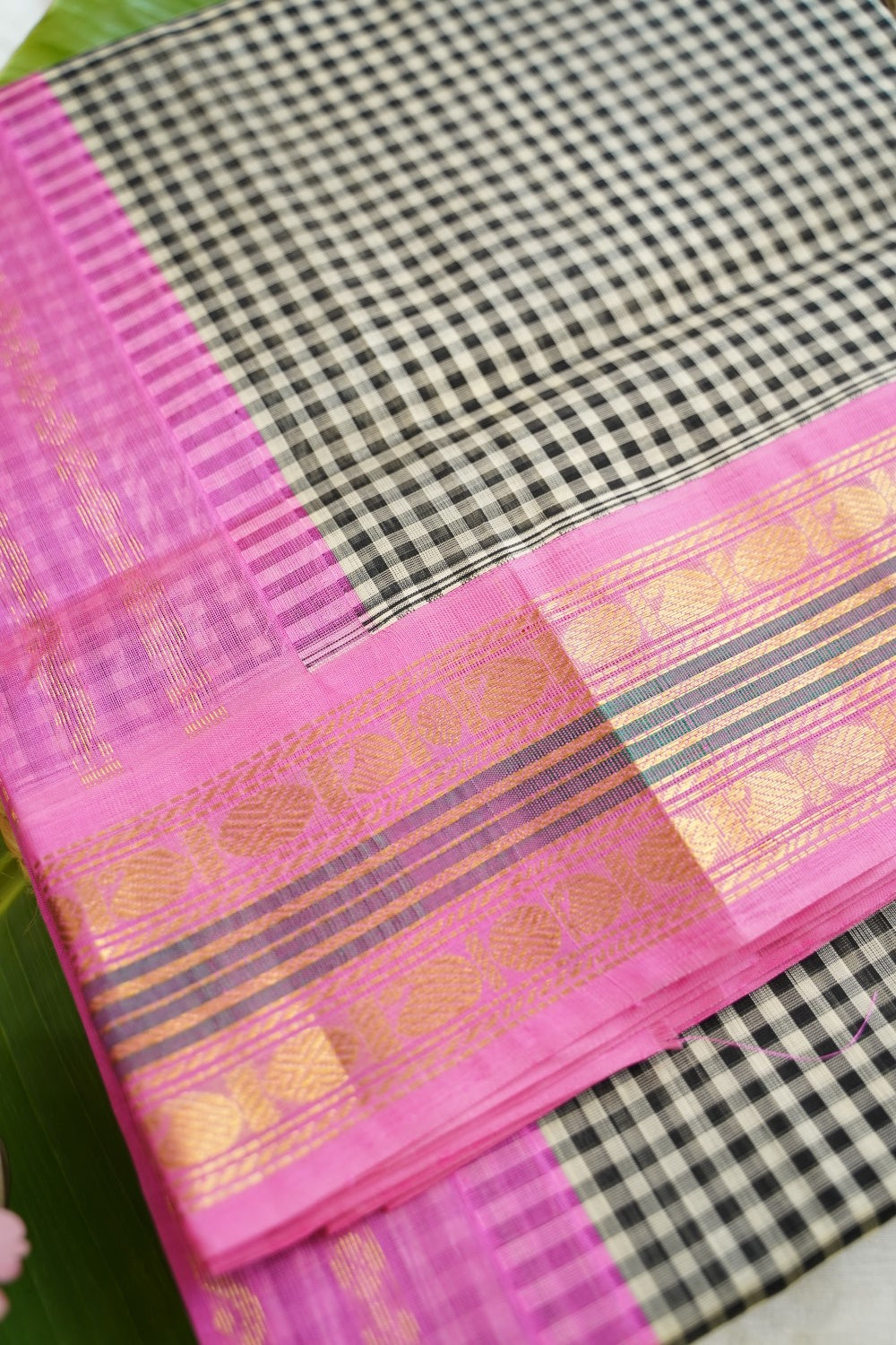 Kanchi Handloom Silk Cotton Saree PC17824