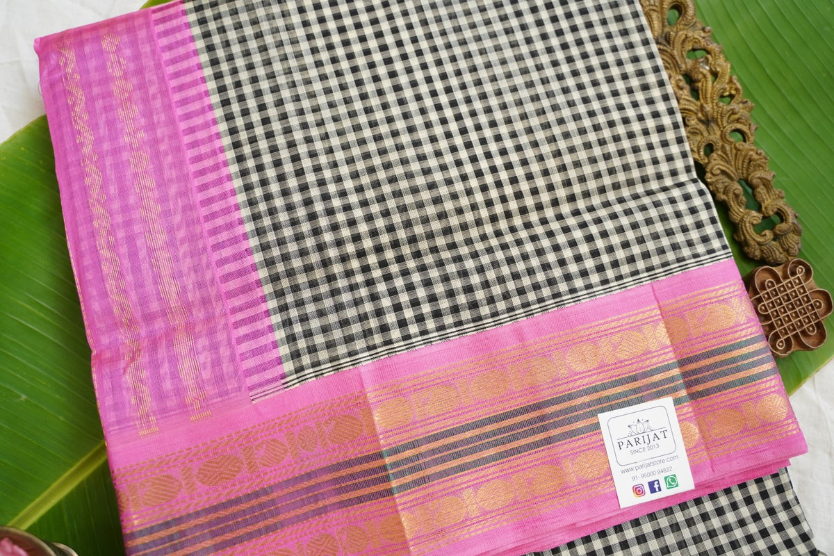Kanchi Handloom Silk Cotton Saree PC17824