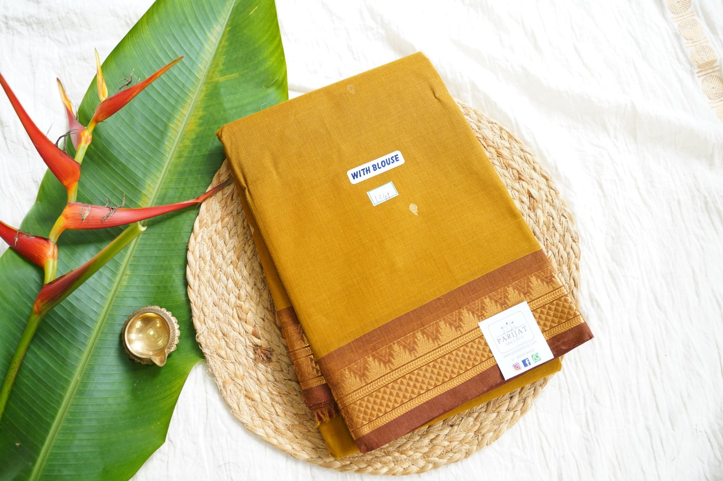 Chettinad handloom Cotton Saree PC15963