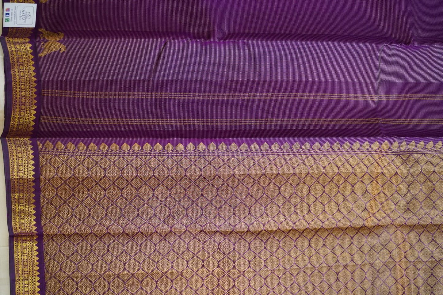 Pure Vairaoosi Kanchi Silk Saree -PC14244