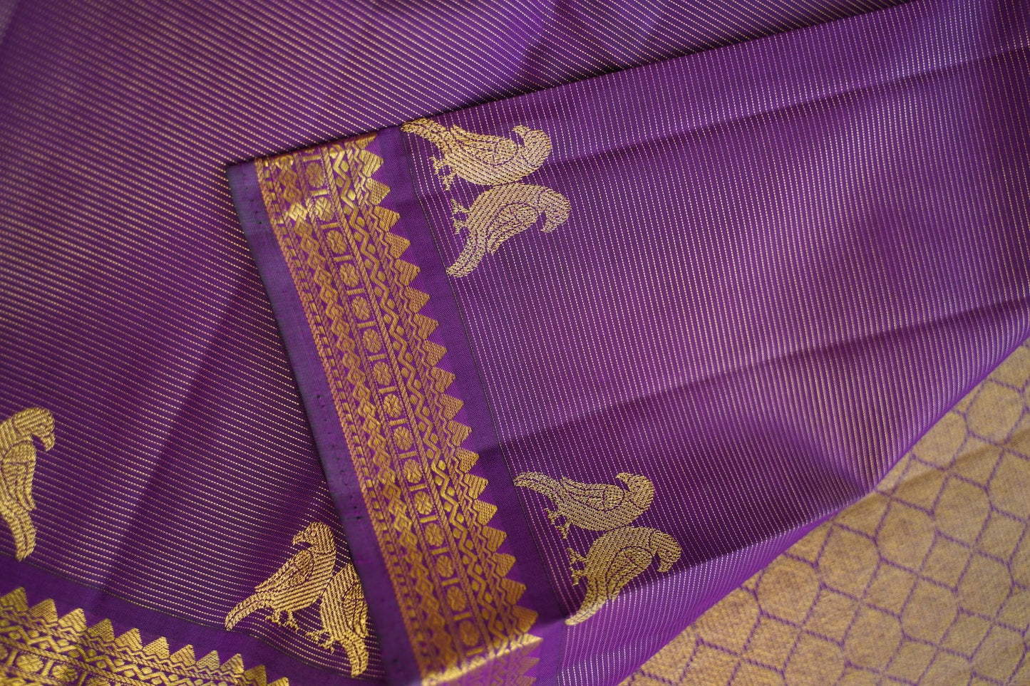 Pure Vairaoosi Kanchi Silk Saree -PC14244