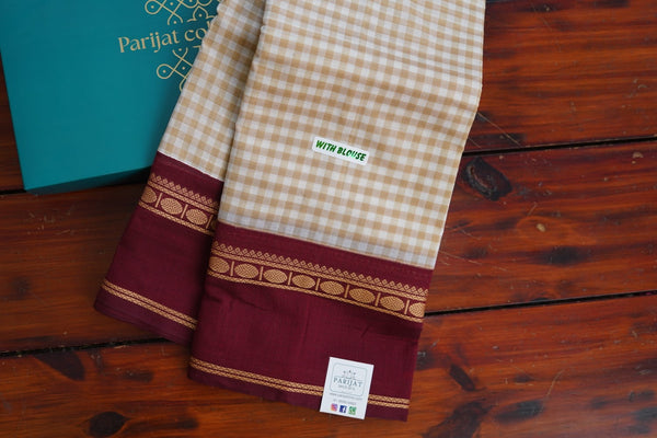 Chettinad handloom Cotton Saree PC16203