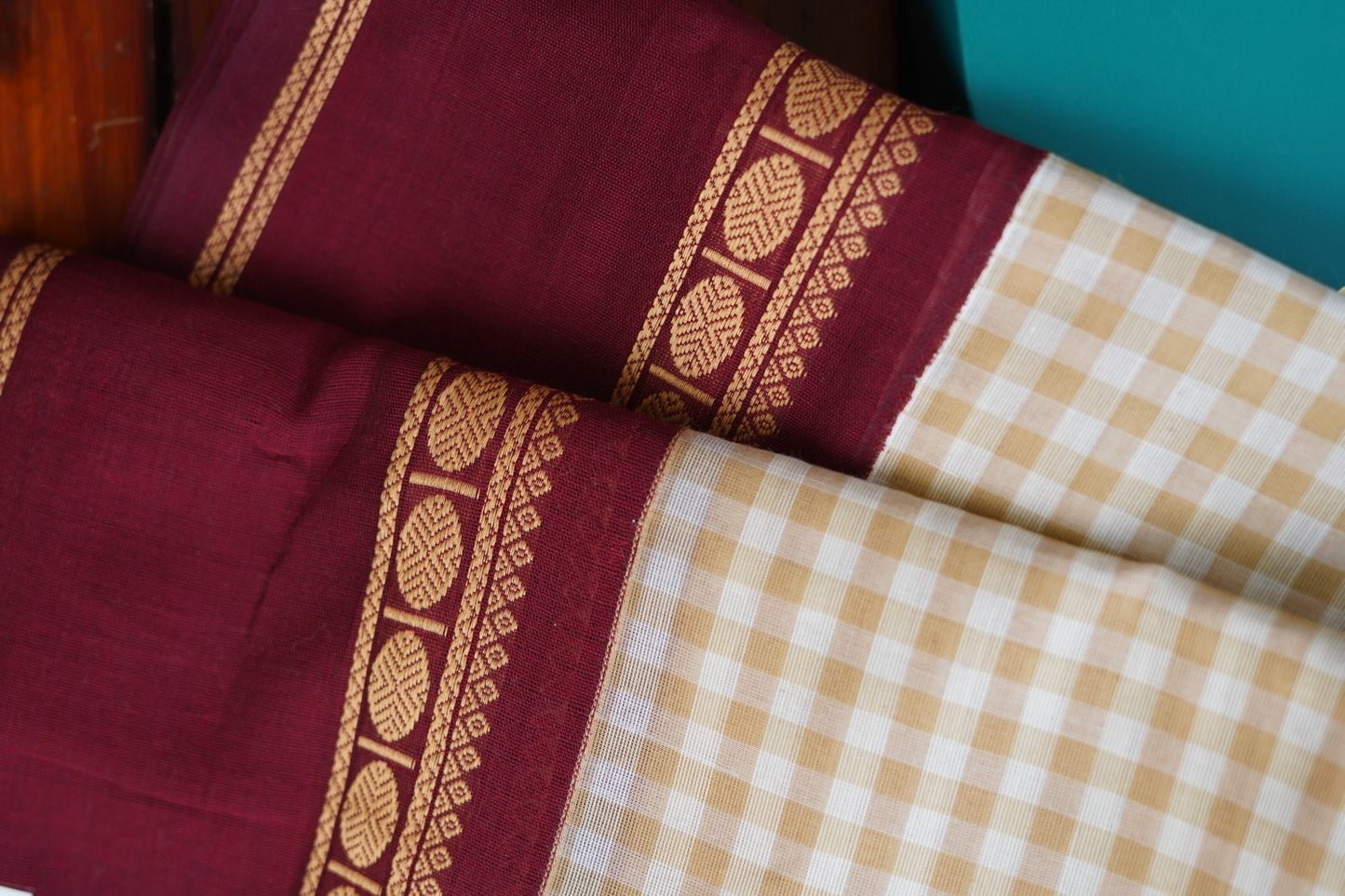 Chettinad handloom Cotton Saree PC16203