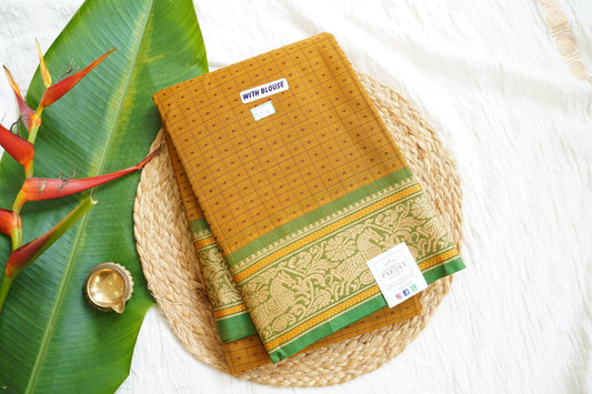 Chettinad handloom Cotton Saree PC15934