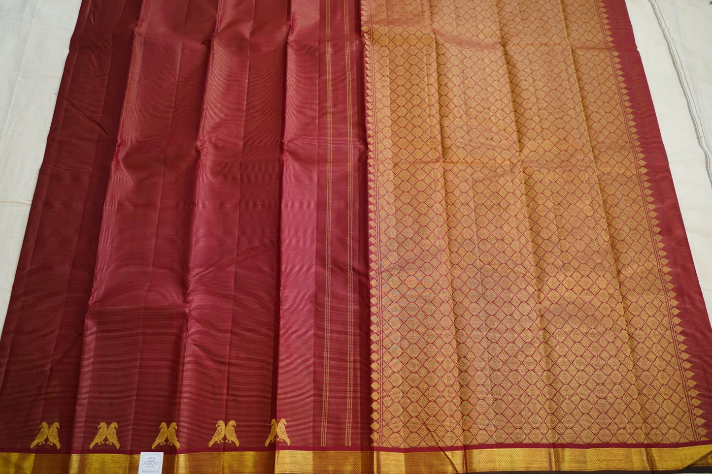 Pure Vairaoosi Kanchi Silk Saree -PC14242