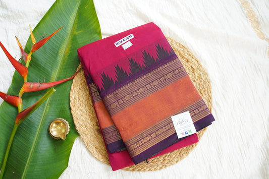 Chettinad handloom Cotton Saree PC15920