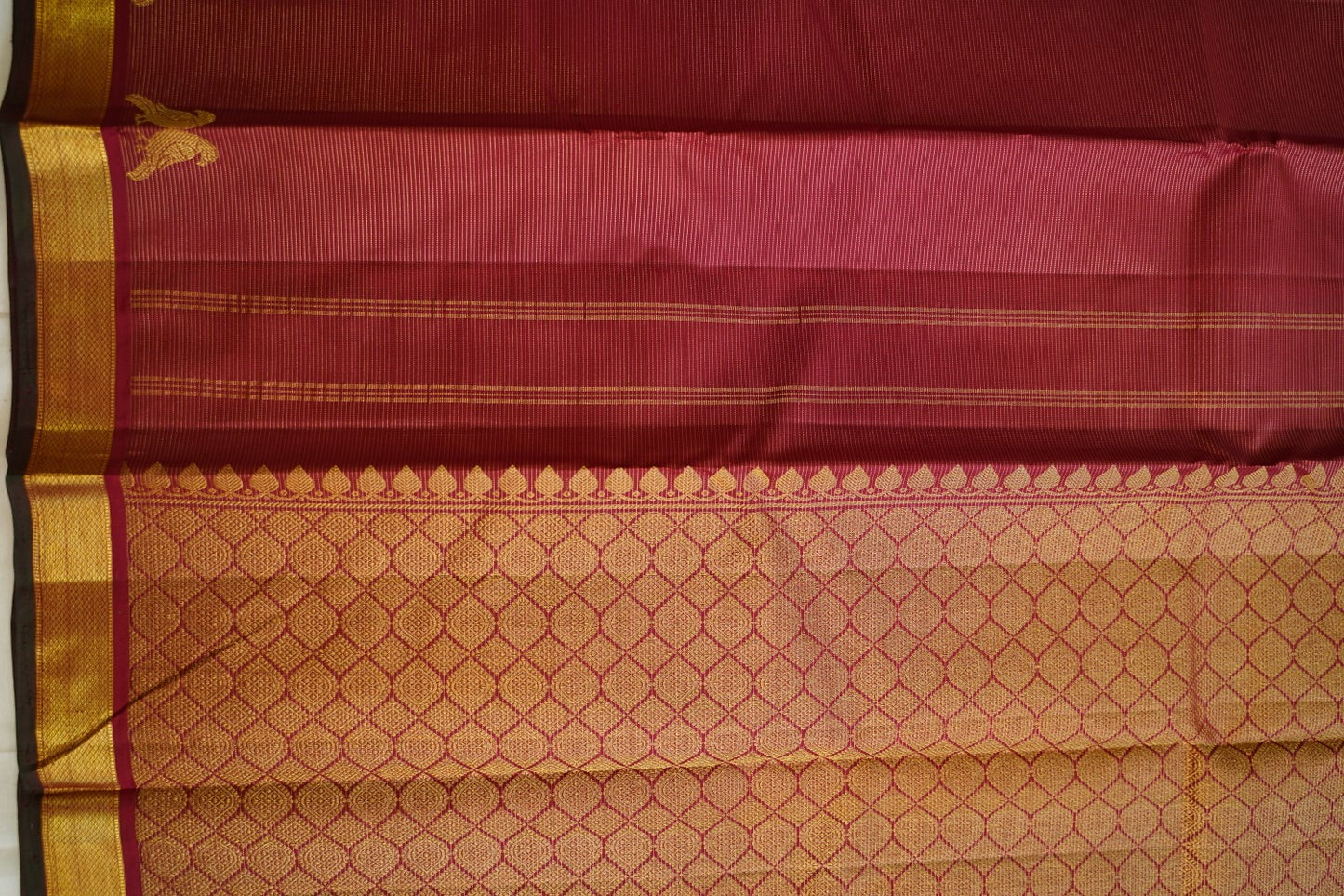 Pure Vairaoosi Kanchi Silk Saree -PC14242