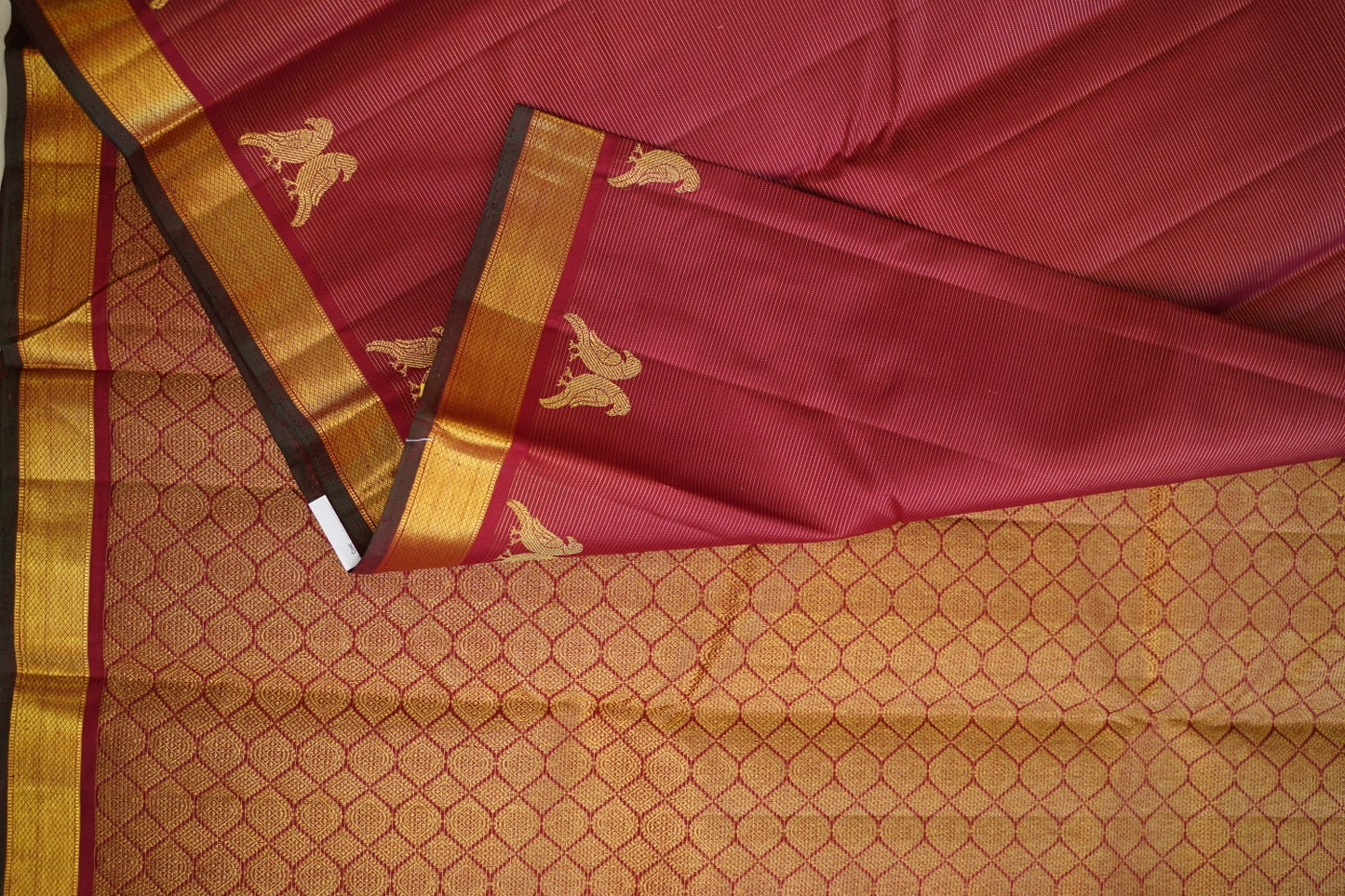 Pure Vairaoosi Kanchi Silk Saree -PC14242