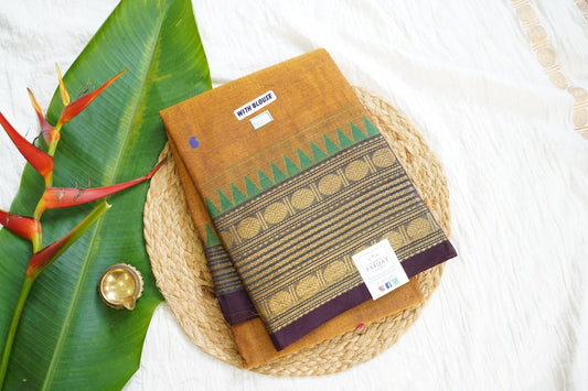 Chettinad handloom Cotton Saree PC15928