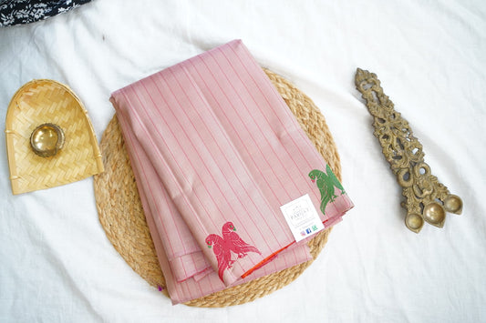 Pure Kanchi Silk Saree -Kili