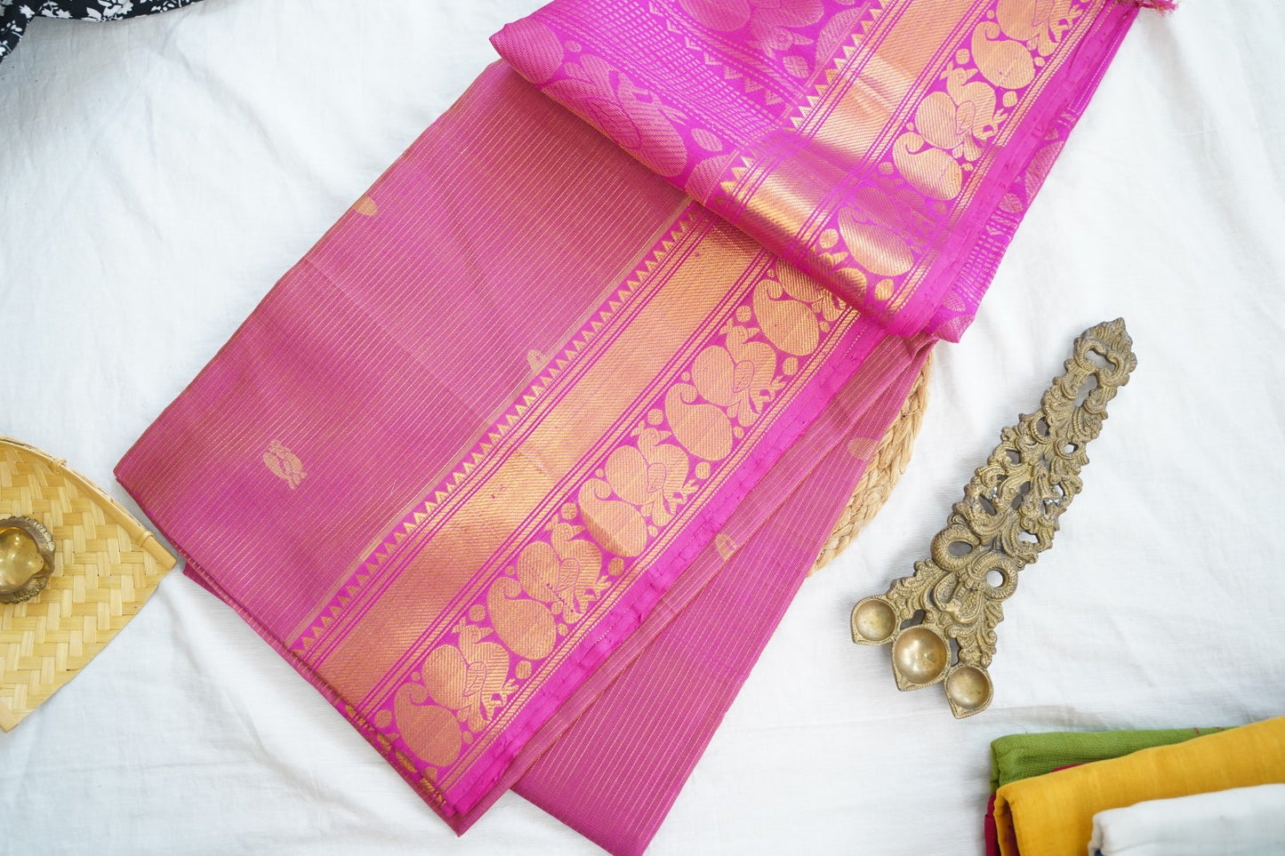 Kanchi Handloom Silk Cotton Saree PC17038