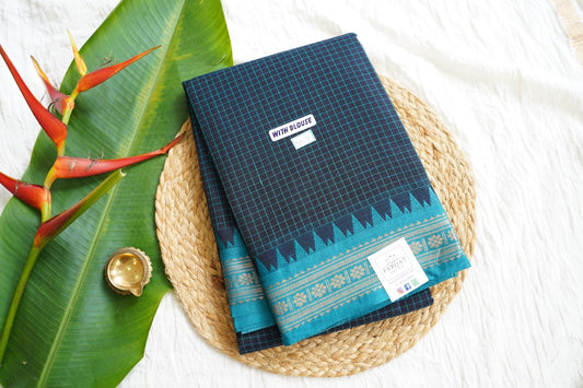 Chettinad handloom Cotton Saree PC15876