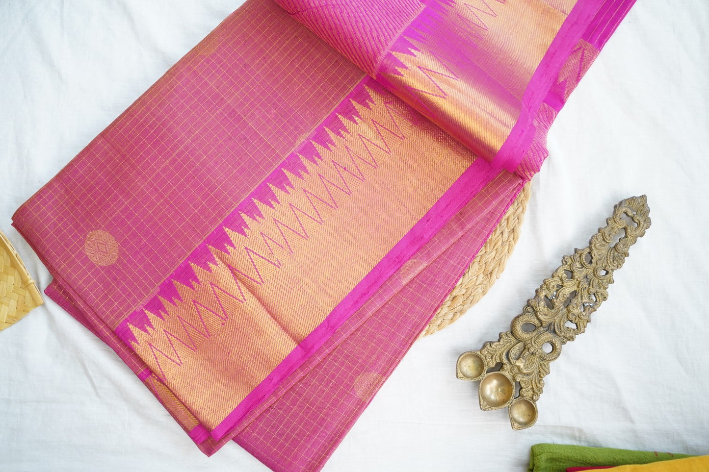 Kanchi Handloom Silk Cotton Saree PC17038