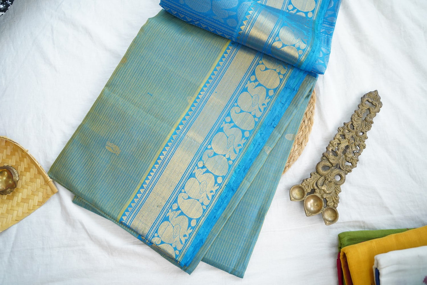 Kanchi Handloom Silk Cotton Saree PC17040