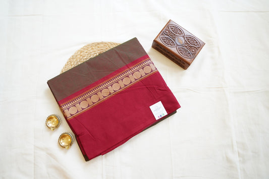 Chettinadu handloom Cotton Saree PC14282